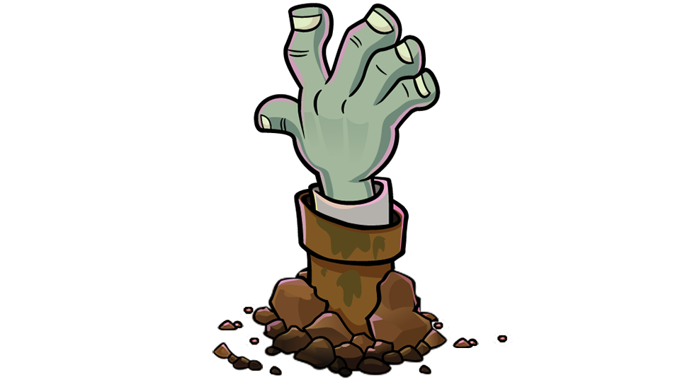 Zombie Hand Left